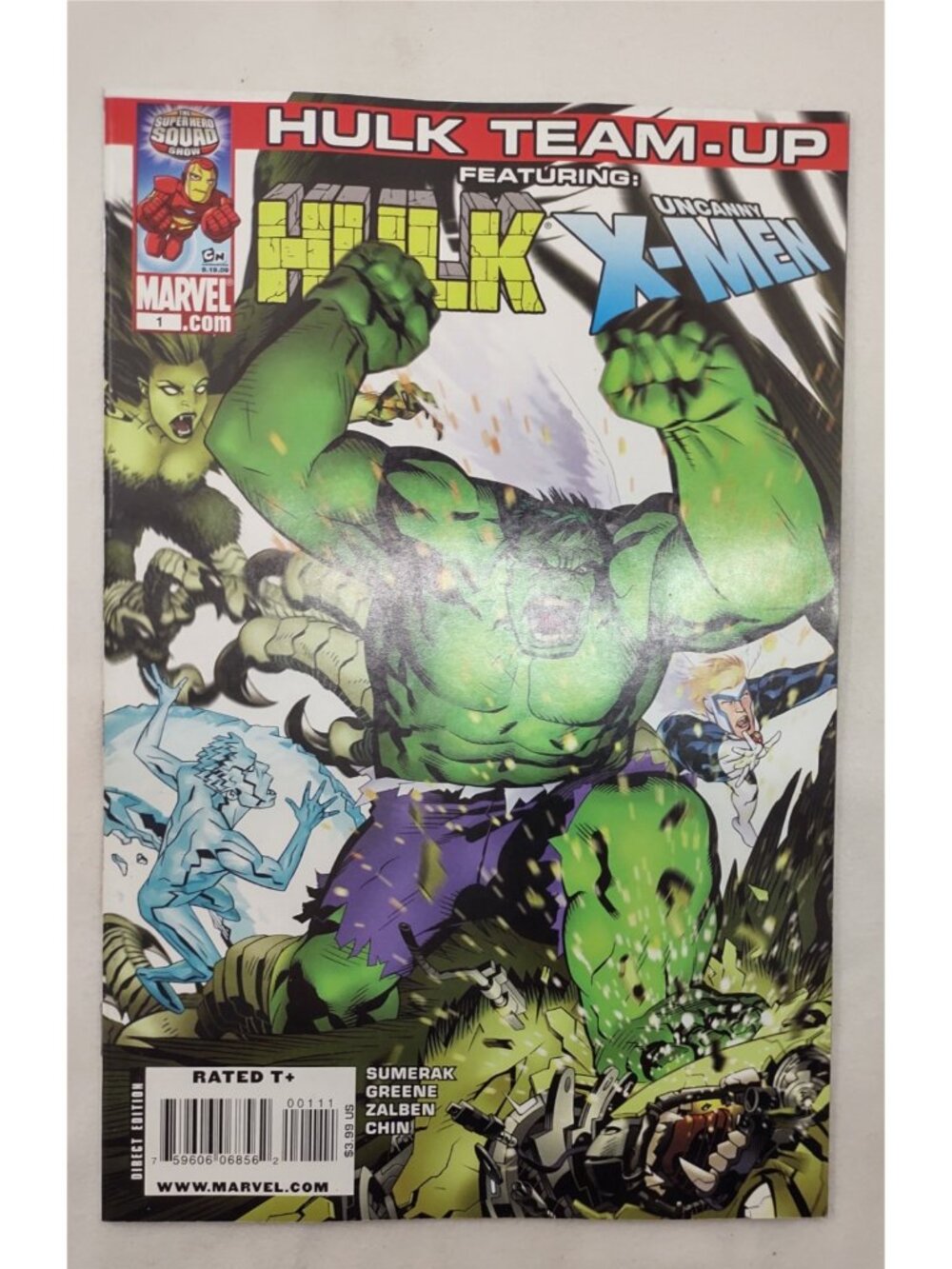 Hulk Team-Up #1 Hulk and Uncanny X-Men Marvel One Shot Direct Edition